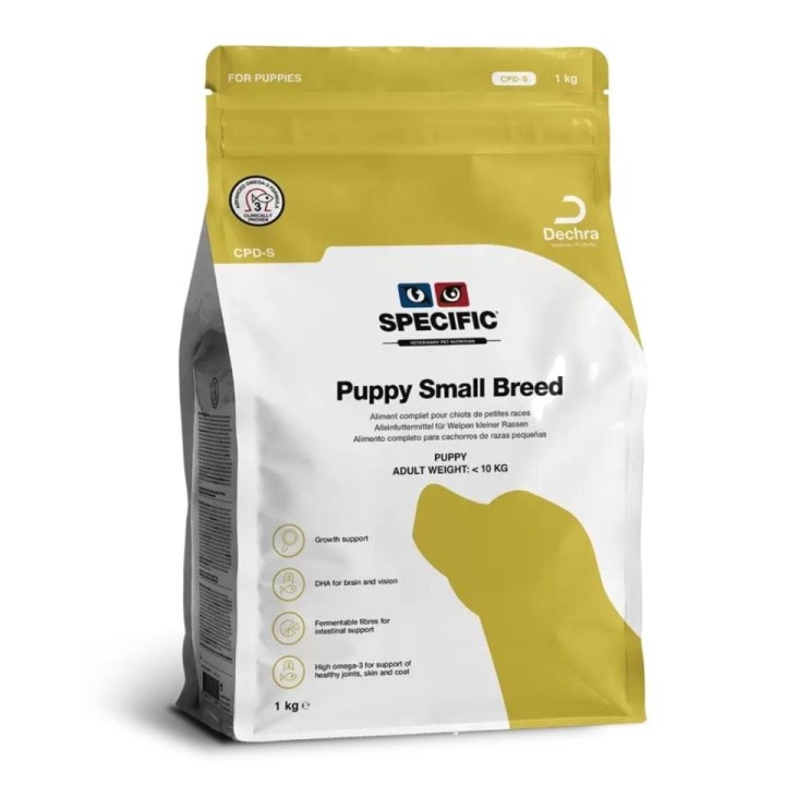 SPECIFIC Dog CPD-S Puppy Small Breed: Welpenfutter für kleine Rassen 1 kg