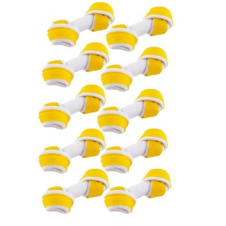 MACED Hundeknochen Weißes Lamm 11 cm, 10 Stück