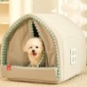 Zwinger Winter Warm Kleine Hundehütte Geschlossenes Haustier Winter Hundebett Katzennest Vier Jahreszeiten Universal Hundehüt
