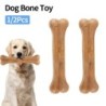 1/2 Stück Haustier Hund Kauspielzeug Backenzähne Clean Stick Interessantes Kiefernholz Niedliche Knochenform Biss Welpen Inte