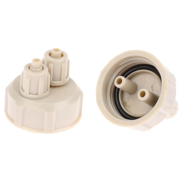 2Pcs Aquarium Multifunktions Diy Co2 System Kit Generator Flasche Kappe Fisch Tank