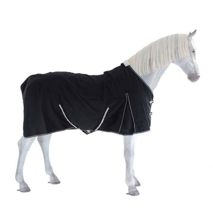 HKM Übergangsstalldecke Baumwolle 0g - schwarz