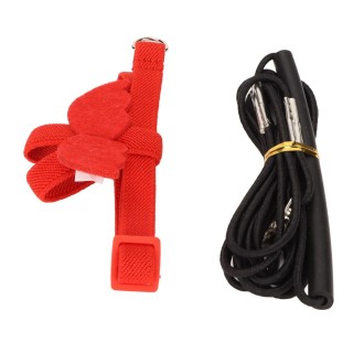 Haustier Vogel Harness Leine Leichte Vogel Fliegen Harness Zugseil für Alexandrine Scarlet Keck L rot