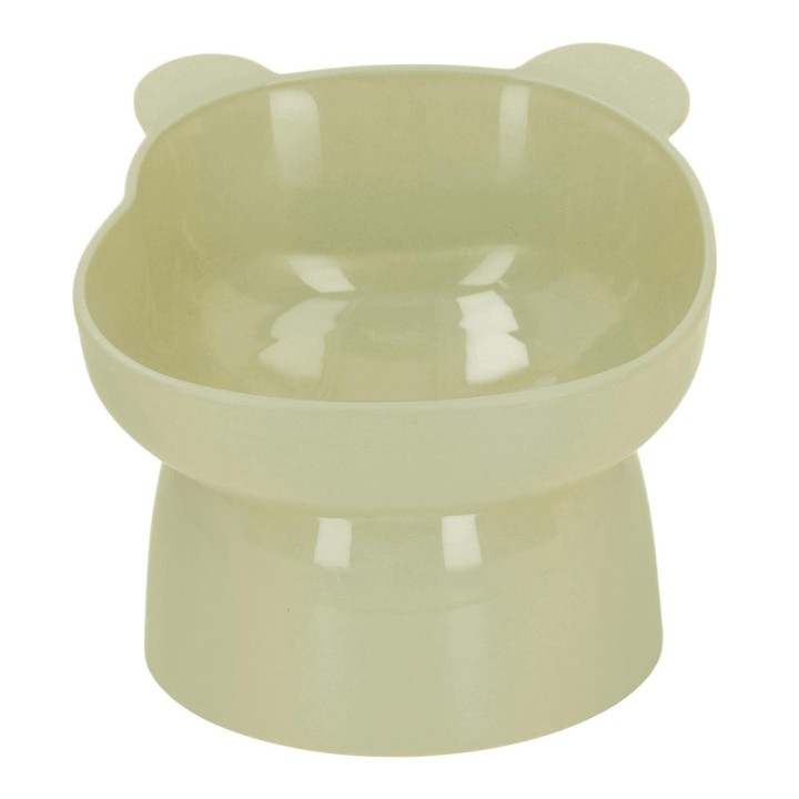 Erhöhter Katzennapf, Cartoon-Design, Schutz der Wirbelsäule, verhindert Erbrechen, auslaufsicher, große Kapazität, neigbar L