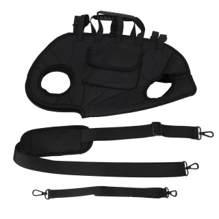 Hundetragetasche, atmungsaktiv, multifunktional, sicher, für mittelgroße und kleine Hunde und Katzen, XL M