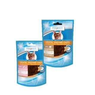 Bogadent Dental Enzyme Chips Katze - Huhn - 50 g