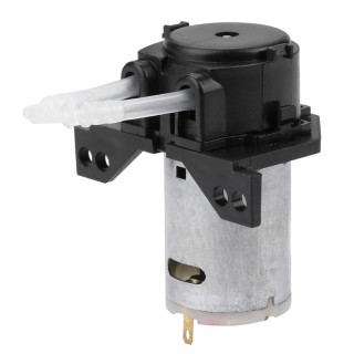 Dosierpumpe DIY Peristaltikschlauchkopf für die chemische Analyse im Aquariumlabor 24v 2*4 schwarz