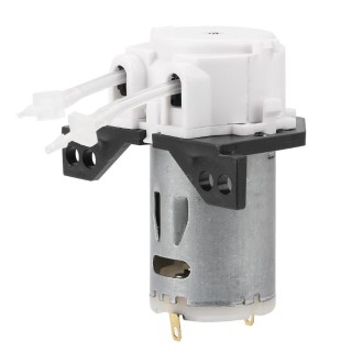 Dosierpumpe DIY Peristaltikschlauchkopf für die chemische Analyse im Aquariumlabor (weiß12v 1*3) weiß