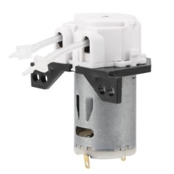 Dosierpumpe DIY Peristaltikschlauchkopf für die chemische Analyse im Aquariumlabor (weiß12v 1*3) weiß
