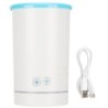 Automatischer elektrischer Fußwascher für Haustiere, Fußreinigungsbecher, USB-aufladbare Silikonbürste, Pfotenwascher