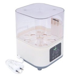 Brutkasten für Eier, Mini-Inkubator, intelligenter Heim-Inkubator für Vögel und Enten