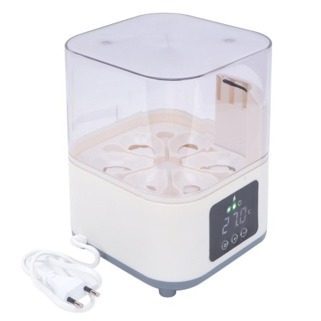 Brutkasten für Eier, Mini-Inkubator, intelligenter Heim-Inkubator für Vögel und Enten