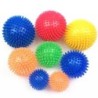 Haustier Hund Spielzeug Katze Welpen Sounding Spielzeug Polka Quietschende Zahn Reinigung Ball TPR Ausbildung Haustier Zähne