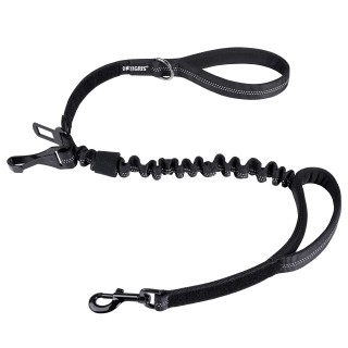 OneTigris Hundesitz 3 in 1, leicht zu beladen, Beifahrersitz, Nachtsitz, 2 Flicken, kann gegen Aufspringen, Anschnallen, Lein