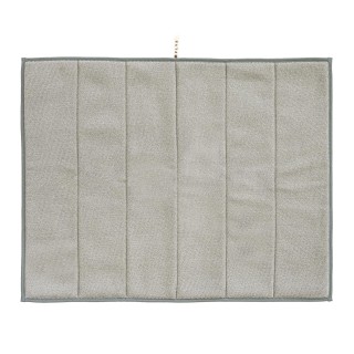 OKA Prisbase Abtropfmatte, saugfähige Matte, 2 L, Größe 35 cm x Grau, waschbar, skandinavische Mini-Pflaume (Ca.. 45 cm) (Süß