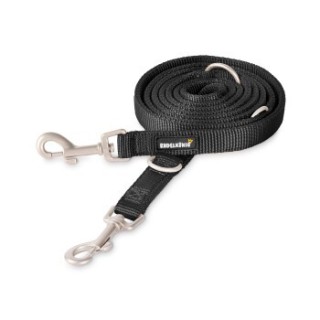 Rudelkönig Hundeleine - Führleine Frida schwarz 2,3 m