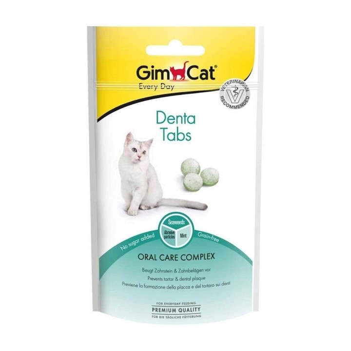 GIMCAT Every Day Tabs Denta 40 g Mundhygienemittel für Katzen