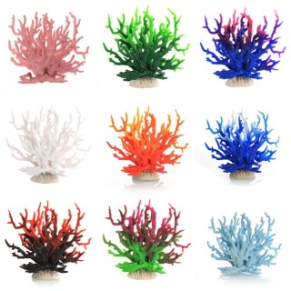 Gefälschte Korallen Mehrzweck-Schadstofffreie Simulation Wunderschönes Wassergras-Aquarium CT107-PVC pink