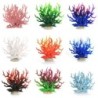 Gefälschte Korallen Mehrzweck-Schadstofffreie Simulation Wunderschönes Wassergras-Aquarium CT107-PVC pink