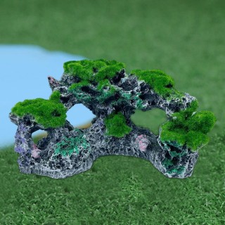 Tank-Dekoration, Aquarium-Dekoration, Landschaftsbau-Zubehör, Felshöhle, Landschaftsornament, Betta-Versteck