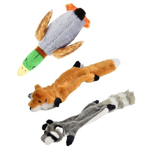 Meiping Haustierspielzeug für Hunde mit Plüsch, interaktives Lernspielzeug für kleine, mittelgroße und große Hunde, Geräusche