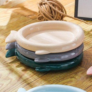 Kreative Katze Schüssel Keramik Haustier Trinken Feeder Pet Supplies Hundefutter Fütterung Becken Kätzchen Welpen Style 7