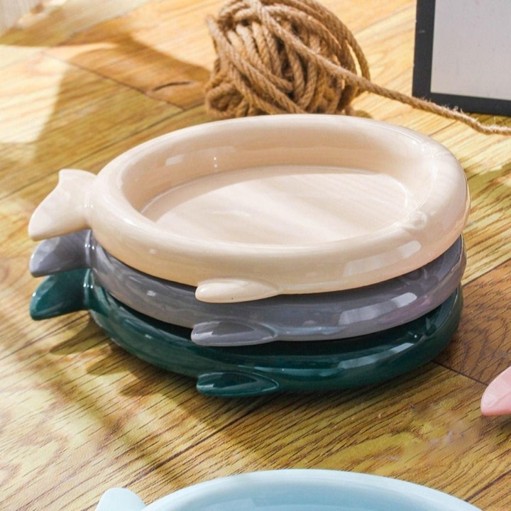 Kreative Katze Schüssel Keramik Haustier Trinken Feeder Pet Supplies Hundefutter Fütterung Becken Kätzchen Welpen Style 7