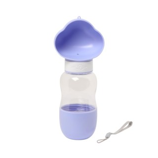 Hundewassertrinkflasche aus Plastik, Wasserflasche für Ausflüge, Wasserbehälter, Wasserflasche, Spaziergänge im Freien, Spazi