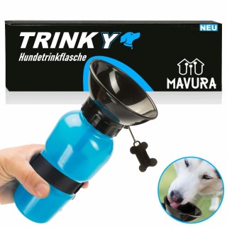 TRINKY Hundetrinkflasche Hunde Wasserflasche Trinknapf Wassernapf Trinkflasche