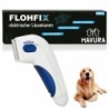 FLOHFIX elektrischer Läusekamm Nissenkamm Flohkamm Hunde Katzen Kinder Läusekamm