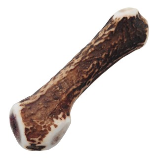 Monolife Kauspielzeug für Hunde aus Hirschgeweih, Kauspielzeug für Ezo Domestic Deer Antler Dental, kleines 10 cm Spielzeug,