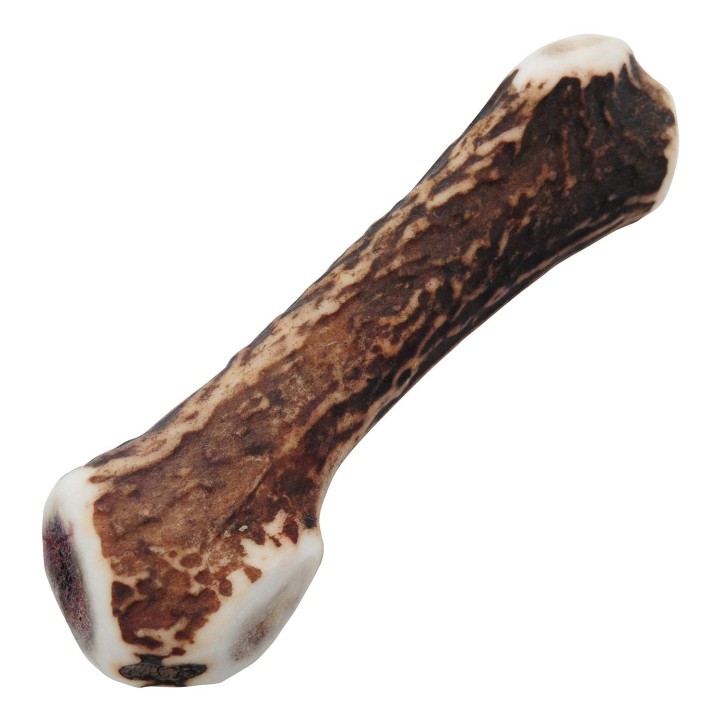 Monolife Kauspielzeug für Hunde aus Hirschgeweih, Kauspielzeug für Ezo Domestic Deer Antler Dental, kleines 10 cm Spielzeug,