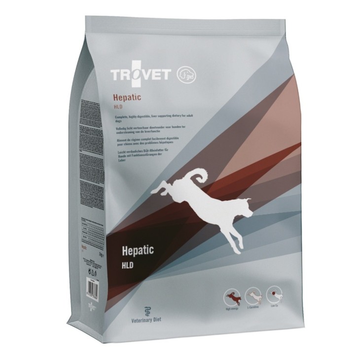 TROVET Hepatic HLD Dog 3 kg