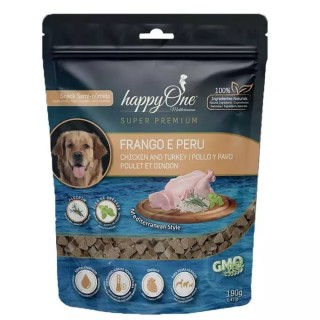 DIVINUS Halbfeuchtes Hundeleckerli Happyone Mediterraneum mit Huhn 190g