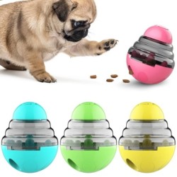 Hundespielzeug, Leckerli-Spender für kleine und große Hunde, interaktives Schütteln, auslaufsicherer Futterbehälter, erhöht d