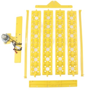 Eierinkubator, Eierablage, klein, 24 Eier, vierblättrige Blume, automatisches Drehen, Eierinkubator, Eierablage, 12 V