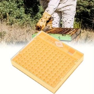 1 stück Königin Aufzucht Box Bienen Inkubator Bienenzucht Werkzeug Kunststoff Bee King Inkubator Frei Bewegen Zucht Box König