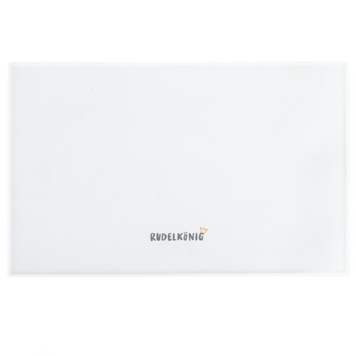 Rudelkönig Napfunterlage weiß – Rutschfeste Futtermatte