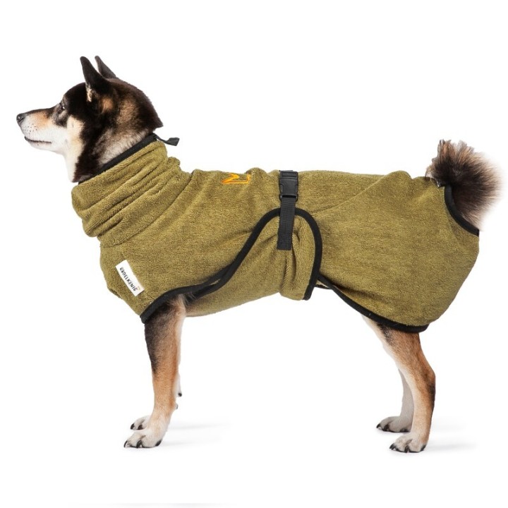 Rudelkönig Hundebademantel – schnelltrocknend & saugstark