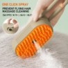 Dampfende Katzenbürste - 3-in-1-Dampfbürste für Katzen, selbstreinigende Dampfkatzenbürste, Dampfbürste für Katzen - 10 ml On