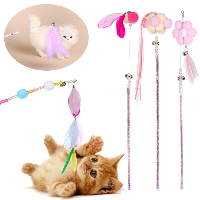 1PCS Hairball Tease Katze Stick beständig Spielzeug Katze Produkte Katze liefert Haustier Spielzeug Katze Spielzeug Cloud