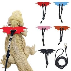 Anti-Flucht-Outdoor-Traktion Bequem zu tragen Schnalle Befestigung Flexible Einstellbare Haustier Leine rot
