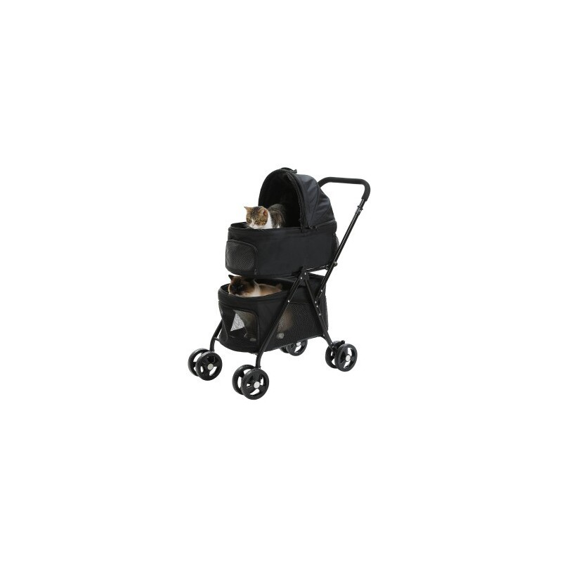 Pawz Road Hundewagen 87×48×104 cm schwarz
