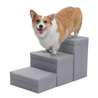 Pawz Road Faltbare Hundetreppe 3 Stufen klein