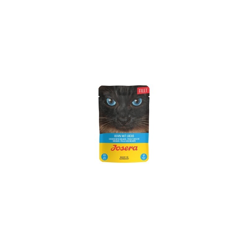Josera Nassfutter Katze, Adult, Filet, Huhn mit Lachs 16x70 g