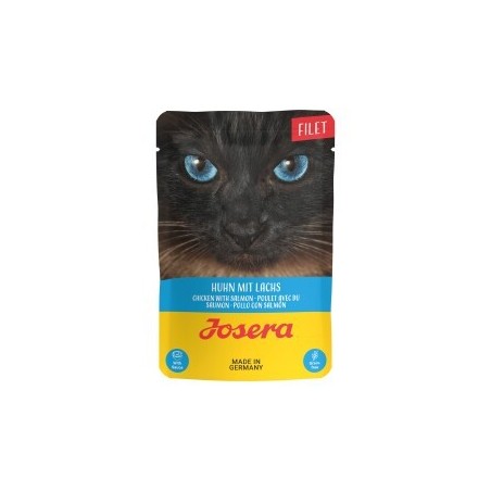 Josera Nassfutter Katze, Adult, Filet, Huhn mit Lachs 16x70 g