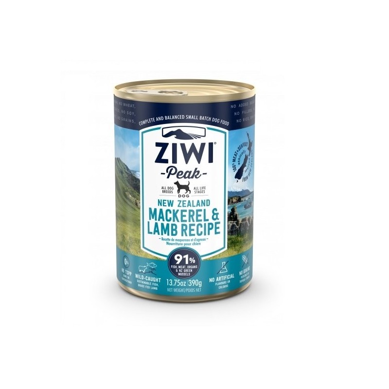 ZIWIPEAK Dog Makrele&Lamm 390 g