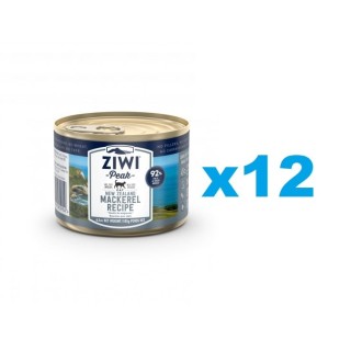ZIWIPEAK Cat Mackerel Makrele 12 x 185 g