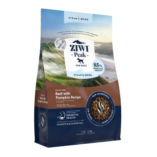 ZIWIPEAK Dog Steam & Dried Rindfleischtrockenfutter für Hunde 3,2 kg