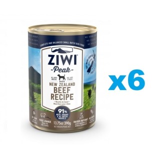 ZIWIPEAK Dog Beef Rind 6x390 g